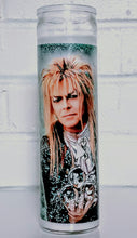 Saint Jareth the Goblin King - 7-Day glass Jar Prayer Candle