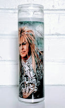 Saint Jareth the Goblin King - 7-Day glass Jar Prayer Candle