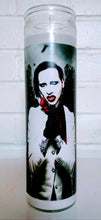 St. Marilyn Manson, - 7-Day glass Jar Prayer Candle