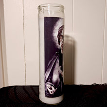 St Mark Lanegan, Prayer Candle, Mark of the Sorrowful, 8" glass jar white wax