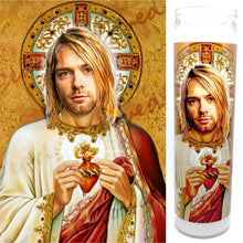 St. Kurt Cobain - 7-Day glass Jar Prayer Candle