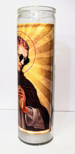 St. Layne of the Fallen, 8" glass jar votive, Grunge legend, Alice in Chains