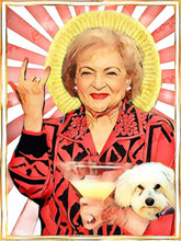 Celebrity Prayer Candle STICKER ONLY, Iconic Saints