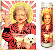 Saint Betty White  Prayer Candle - 7-Day glass Jar