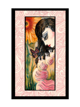 The Caterpillar Art - Painting PRINT, The Cure Inspired Fan Art