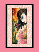 The Caterpillar Art - Painting PRINT, The Cure Inspired Fan Art