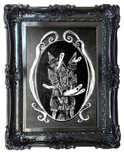 Haunted Head Art - Illustration PRINT
