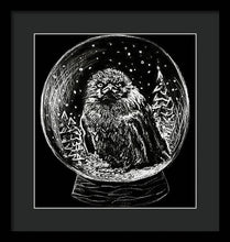 Snocrow - Framed Print