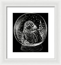 Snocrow - Framed Print