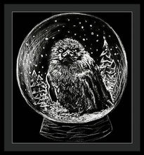 Snocrow - Framed Print