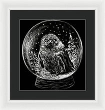 Snocrow - Framed Print