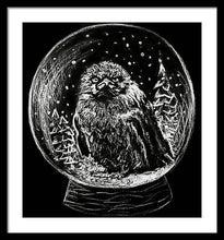 Snocrow - Framed Print