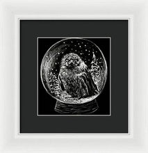 Snocrow - Framed Print
