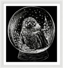 Snocrow - Framed Print