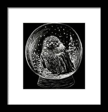 Snocrow - Framed Print