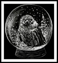 Snocrow - Framed Print