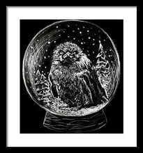 Snocrow - Framed Print