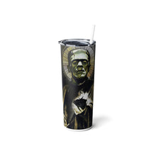 Bride of Frank and Monster Skinny Steel Tumbler with Straw, 20oz