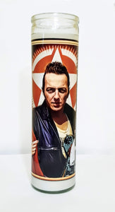 St. Joe Strummer - 7-Day glass Jar Prayer Candle