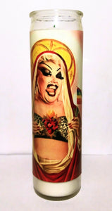 St Divine Queen of the Century - 7-Day glass Jar Prayer Candle