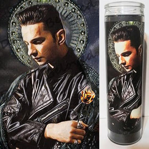 Celebrity Prayer Candle STICKER ONLY, Iconic Saints