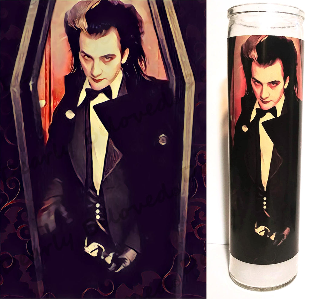 Vampire Dave of the Damned - 7-Day glass Jar Prayer Candle