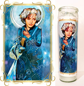 Goddess Elizabeth Fraser Prayer Candle, Cocteau Twins, The Moon