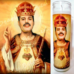 St. Freddie of the Champions - 7-Day glass Jar Prayer Candle