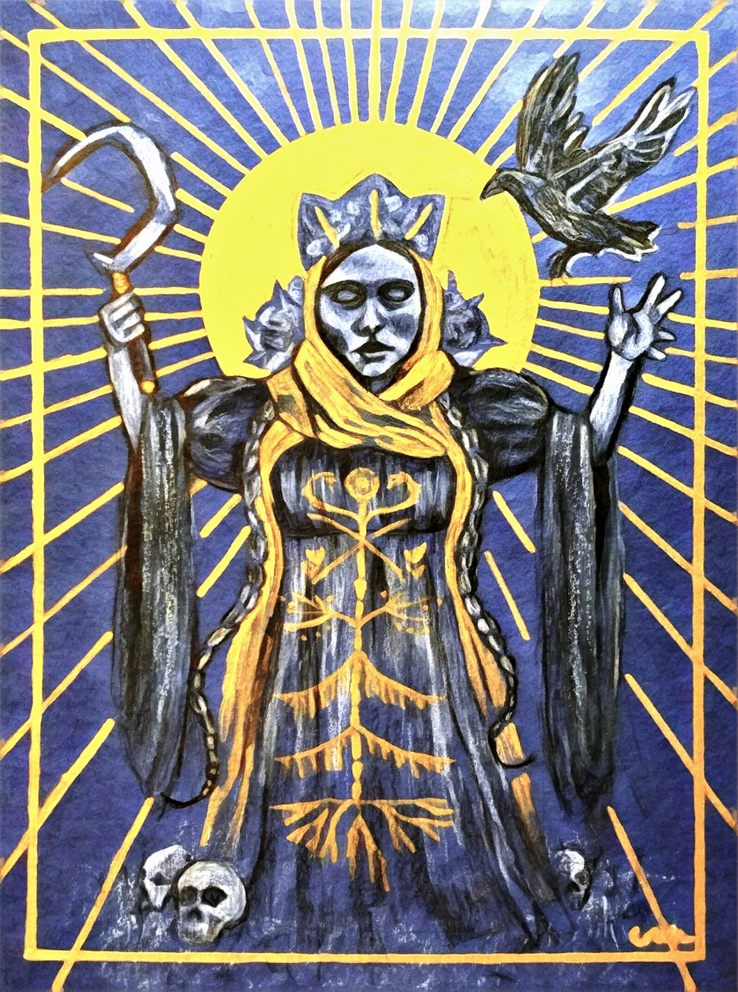 Ukrainian Goddess of Protection - Digital Download