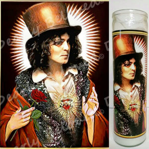 St. Marc Bolan - 7-Day glass Jar Prayer Candle