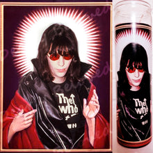 Saint Joey Ramone of the Gabba Heys - 7-Day glass Jar Prayer Candle