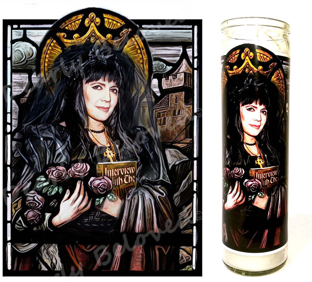 Queen Anne of the Damned - 7-Day glass Jar Prayer Candle