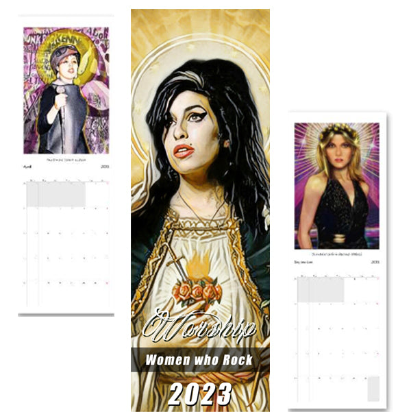 Worship: Women who Rock 2023 Wall Calendar – Dearly Beloved Creations