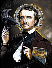 St Edgar Allan Poe of the Dark Poets - 7-Day glass Jar Prayer Candle